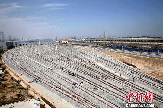 圖為俯瞰基地。　張遠(yuǎn) 攝